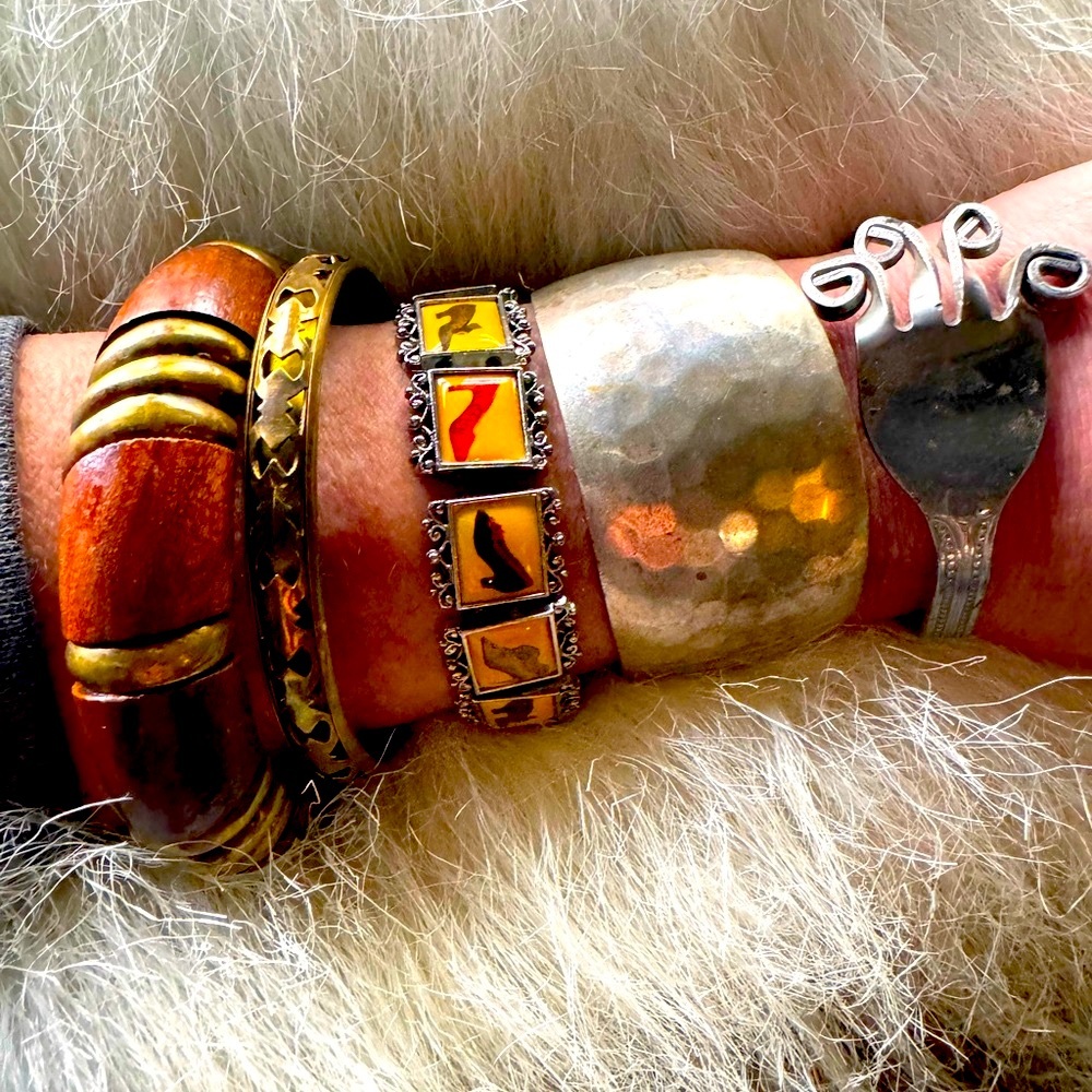 Vintage Shoe bracelet